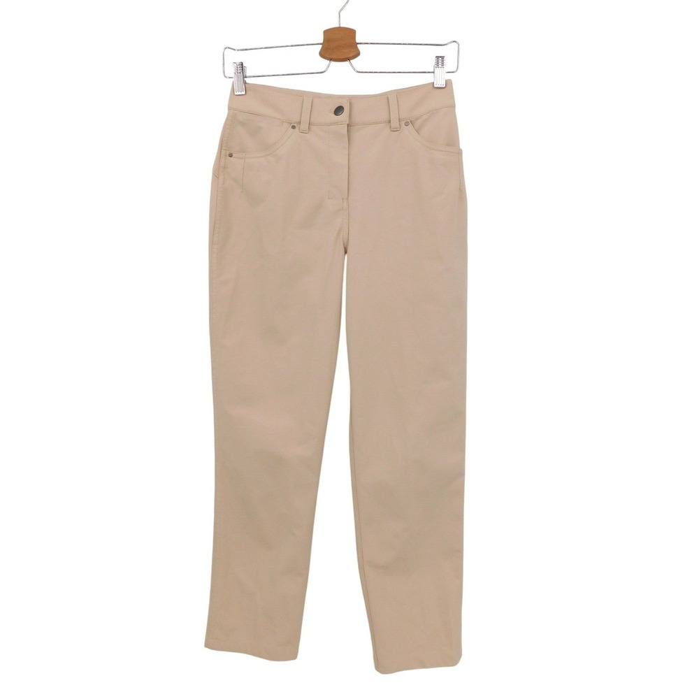 Lululemon Women's City Sleek 5 Pocket Pant Cafe Au Lait Womens Size 4